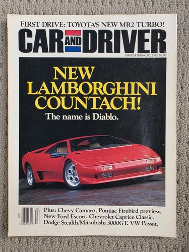 Car and driver - car, magazine