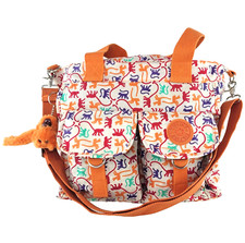 Kipling Monkey Print Shoulder