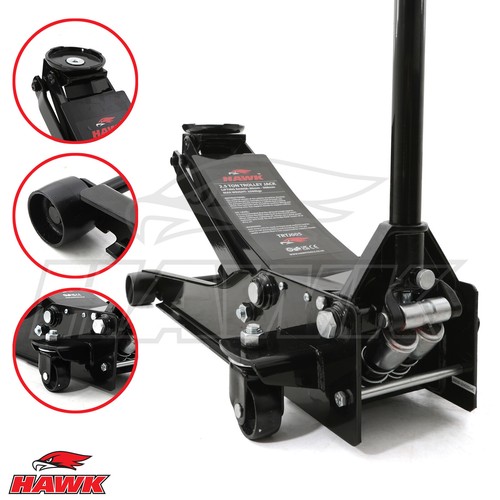 Hawk ton hydraulic trolley - 2.5,