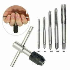 6Pcs TAP WRENCH & CHUCK SET