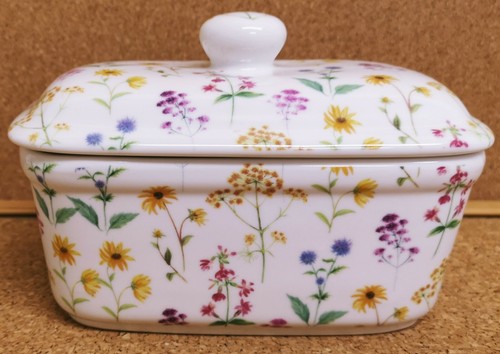 Meadow flowers butter - butter, dish