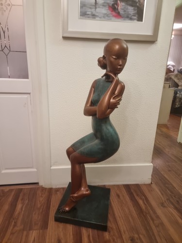 Oriental girl large - ,large, bronze