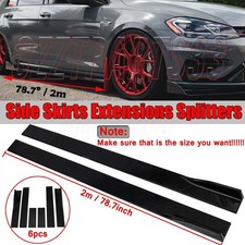 78.7" Car Side Skirts