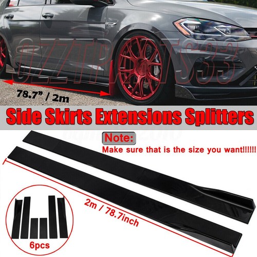 Car side skirts - 78.7",