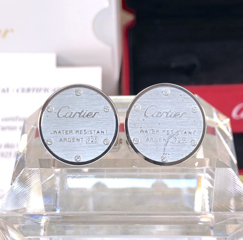 Cartier cufflinks water - cufflinks,