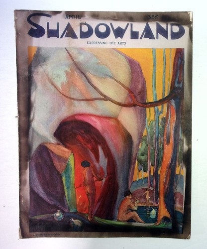 Shadowland magazine april - april, 1923