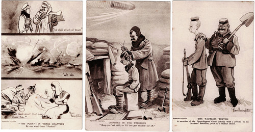 Bruce bairnsfather postcard - bruce,