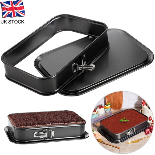 Cake tin rectangular non stick - cake,