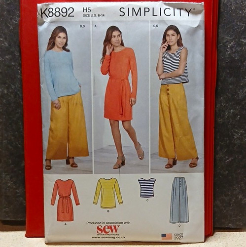 Simplicity k8892 sewing - k8892,