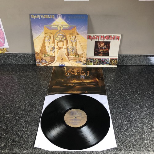 Vinyl iron maiden album - iron,