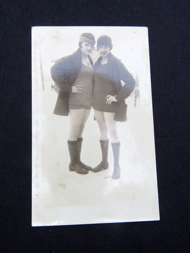 Two flapper girls - girls, in