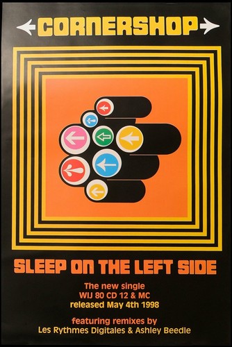Cornershop poster sleep on - cornershop,