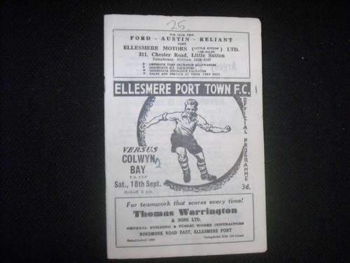 Ellesmere port town - town, v