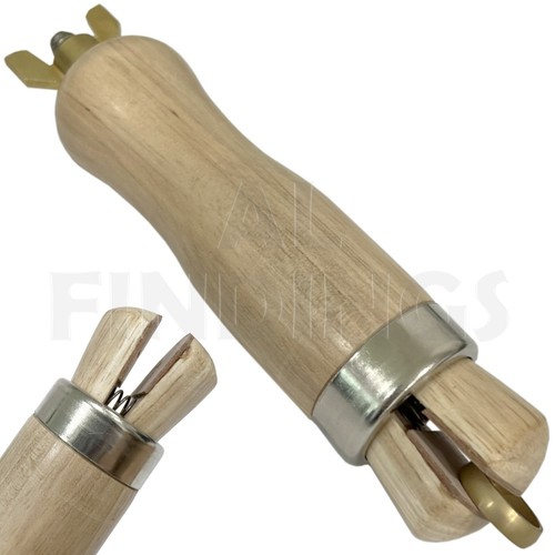 Bottom screw wood ring - wood, clamp