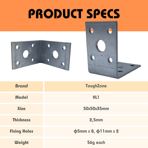 Heavy duty metal corner - metal,