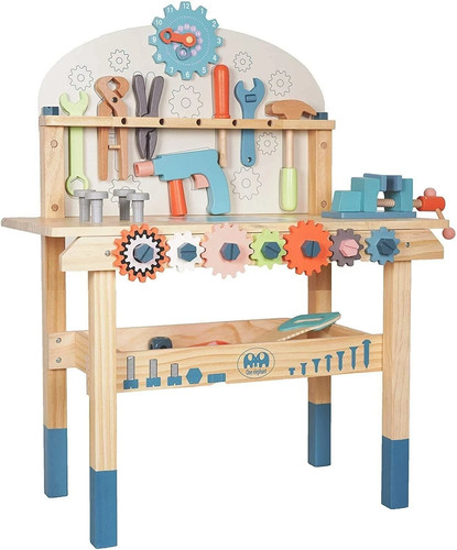 Wooden kids workbench - workbench,,
