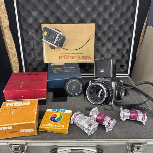 Bronica s2a 6x6 medium format - bronica,