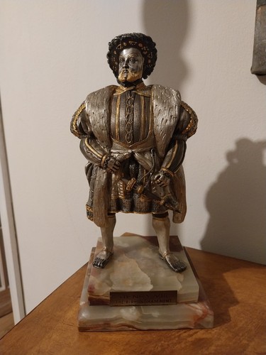 Henry viii bronze - bronze, sculpture