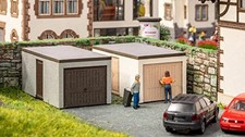 Noch 14319 HO Scale Prefab Garages - Laser-Cut Minis - laser-cut Kit