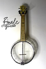 Gold Tone Little Gem concert banjolele (clear / transparent) with padded gig bag