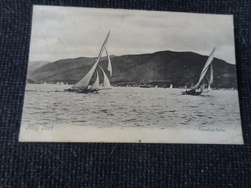 Holy loch postcard kirn social - loch,