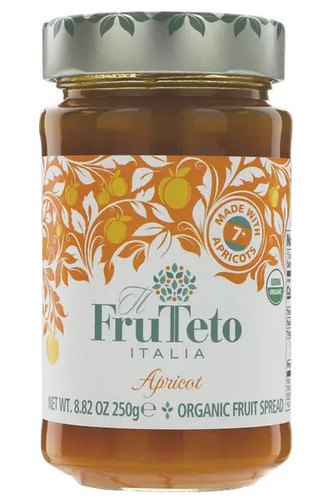 Organic apricot fruit spread - apricot,