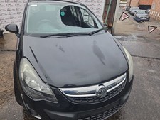 2010-2014 Vauxhall Corsa D Mk3 Fl 5 Door BONNET Black Gar Z22c
