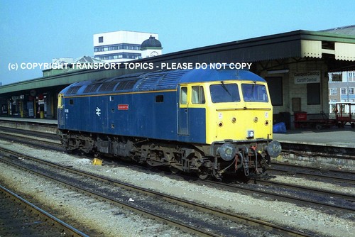 Diesel railway photograph - uk,