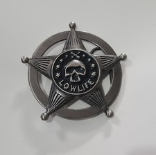 Lowlife Belt Buckle - Sheriff Badge