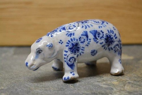 Antique blue white - blue,