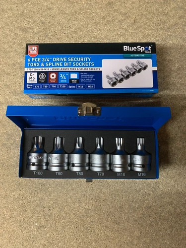 6pc drive torx - 6pc,
