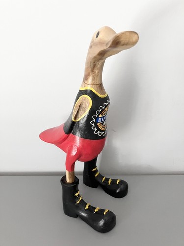 Gorgeous painted wooden runner - wooden,