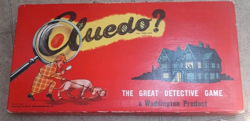 Vintage cluedo board game - vintage,