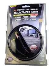 Monster Cable Ultra High Speed 1000HD Right Angle HDMI Cable - 2M (6.56 Ft)