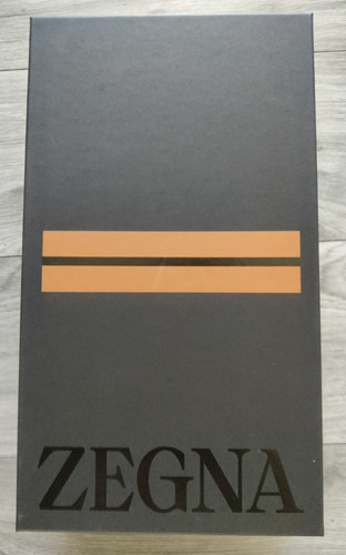 Original zegna empty shoe - empty,