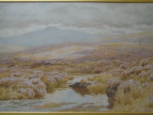 Original watercolour dartmoor - original, watercolour.dartmoor