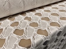 Embroidered Organza Burnout