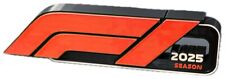 Decorative F1 Fórmula One 1 Logo Season 2025 Room Sign  Display