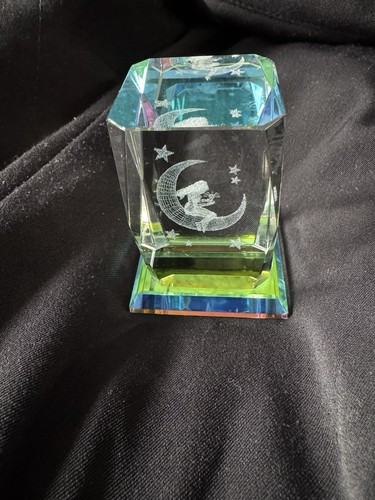 Laser etched crystal - etched, 3d