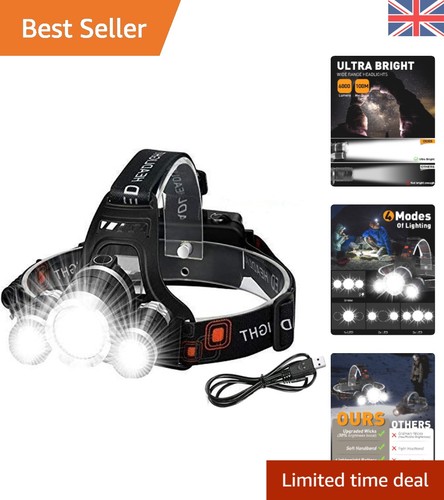 Hands free waterproof headlamp - waterproof,