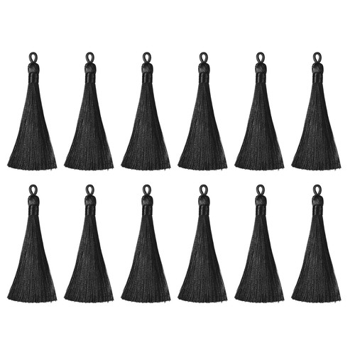 Silky bookmark tassels - 3.7",