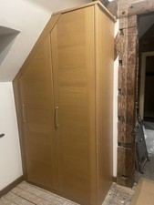 Wardrobe Built In With Hanging Rails and Shelves