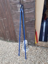 Adjustable 2.6m Washing Line Prop with Durable Metal Construction for Gardens