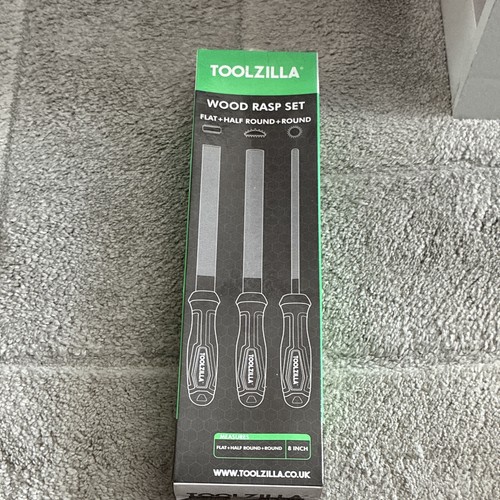 Toolzilla 3pc wood rasp - wood, set