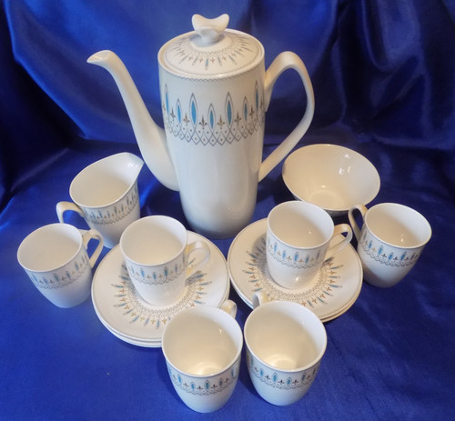 Spode brussels coffee set - ,