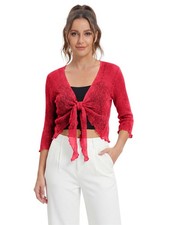 Ladies tie shrug - ladies,