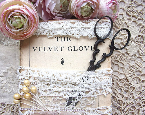 Elegant antique needlework - antique,