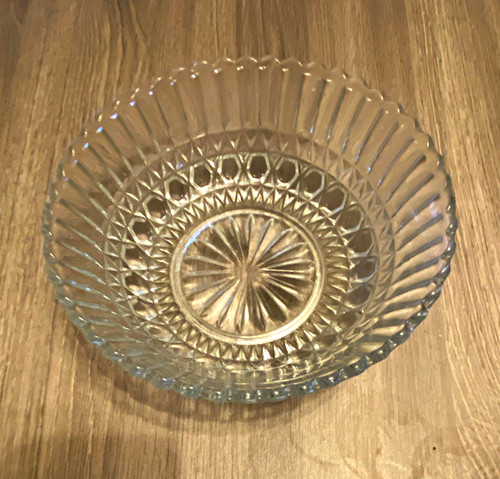 Vintage clear pressed - vintage,