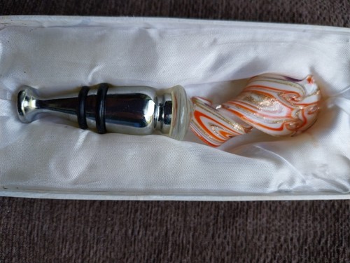 Merano glass bottle stopper - glass,
