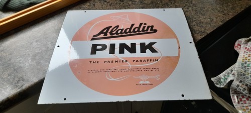 Aladdin pink paraffin enamel - aladdin,